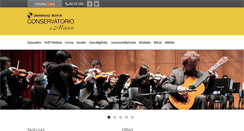 Desktop Screenshot of conservatorio.cl